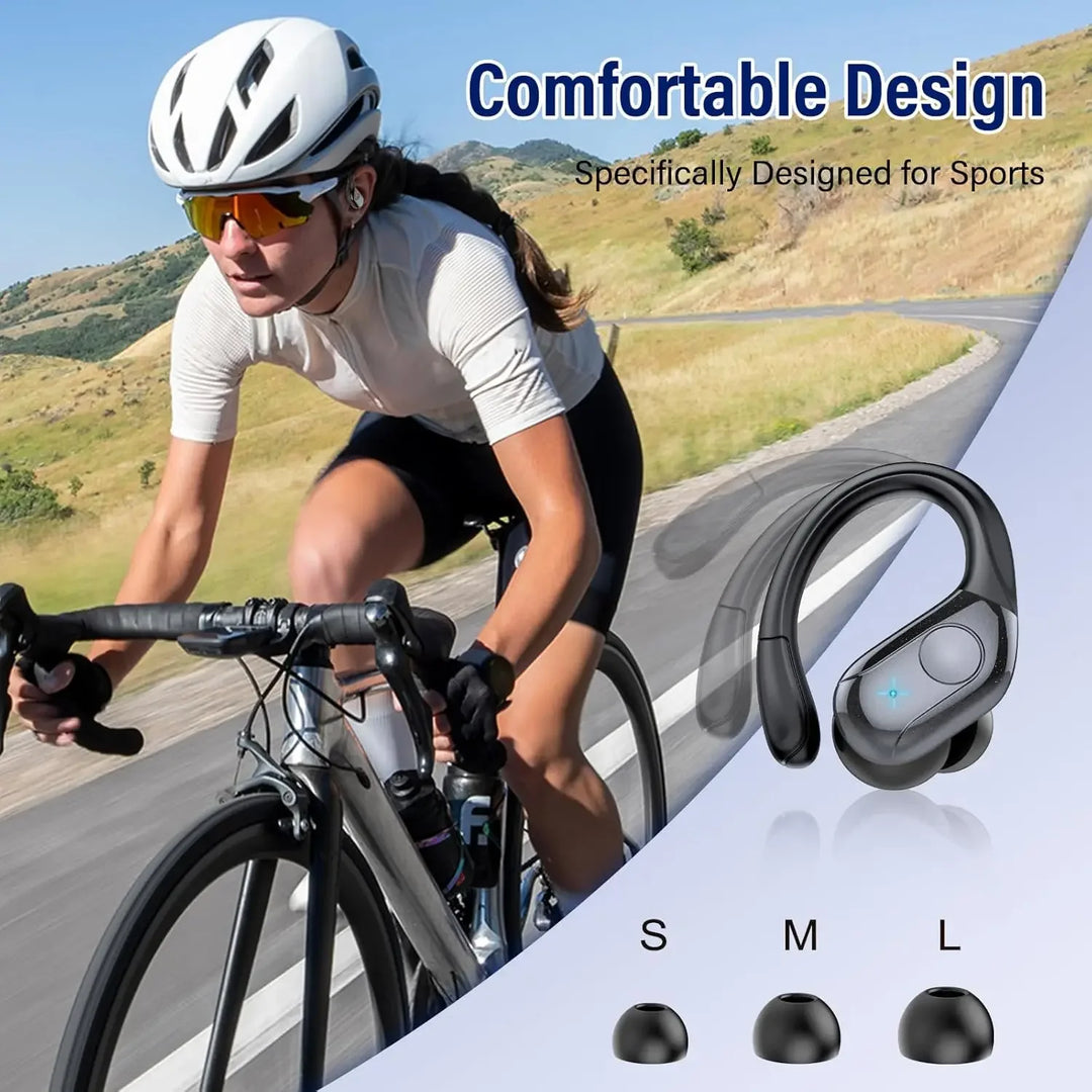 GDLYL TWS Bluetooth Ear Hook Earphones with 75H Battery – audio-accessory