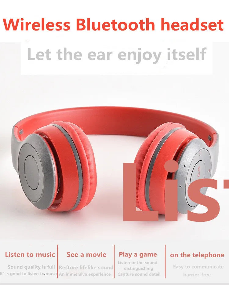 DIXSG P47 Wireless Headphones – Bluetooth 5.0 Over-Ear