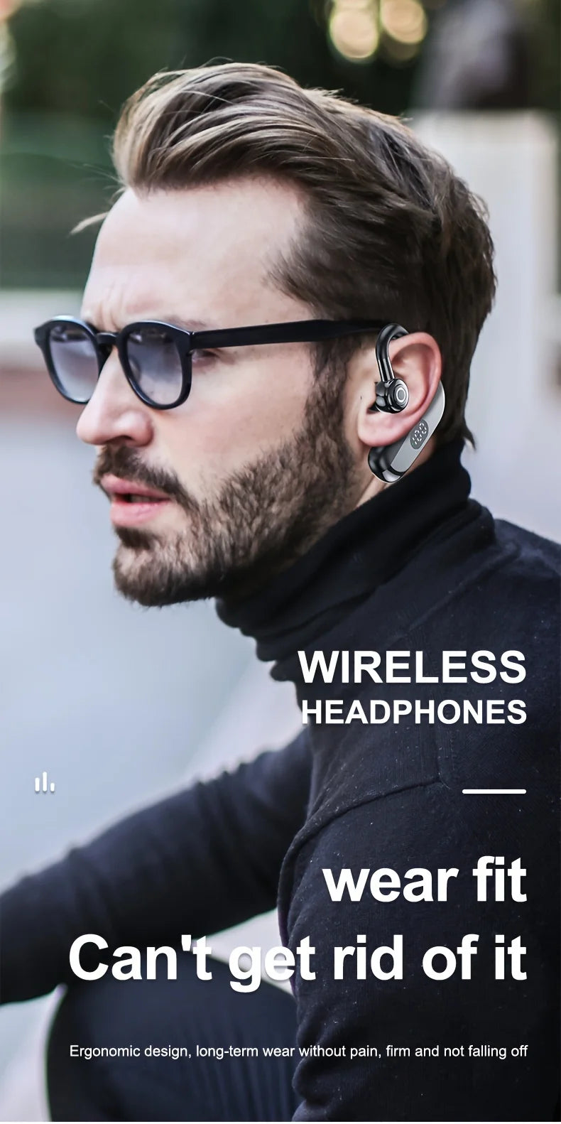 Oein Bluetooth Earphones – ANC, Wireless In-Ear, HiFi Sound