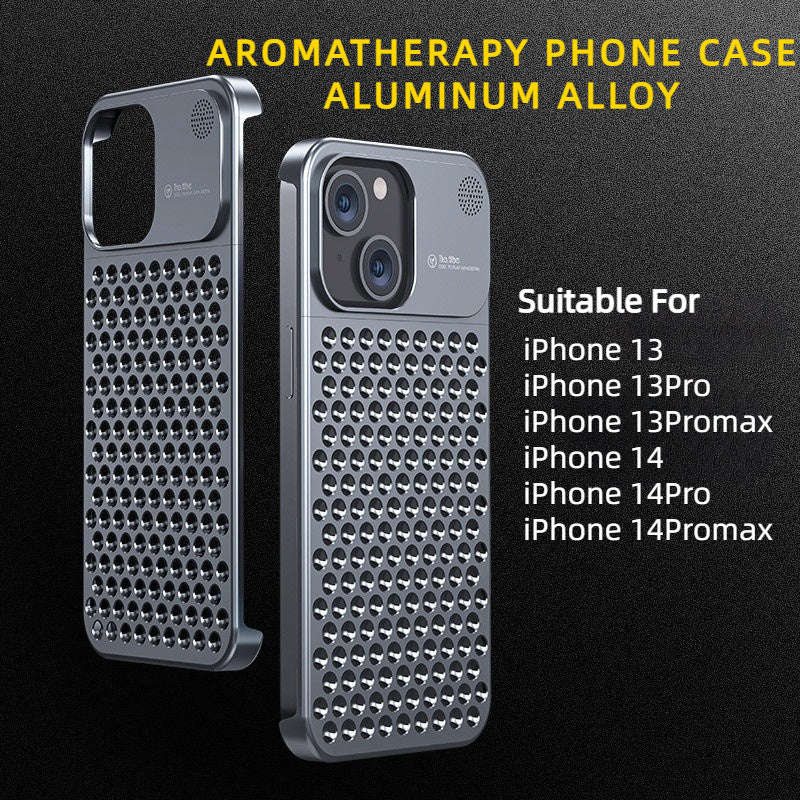 Aromatherapy Aluminum iPhone Case – Ultra-Thin Heat Dissipation Design