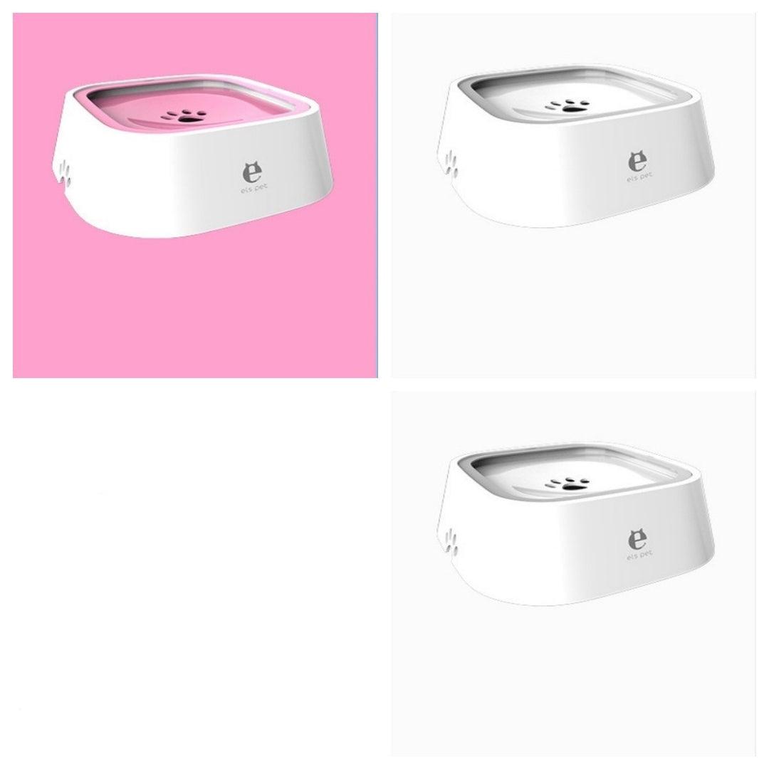 1.5L Floating Pet Water Bowl – No-Spill Slow Feeder for Cats & Dogs – grooming kit