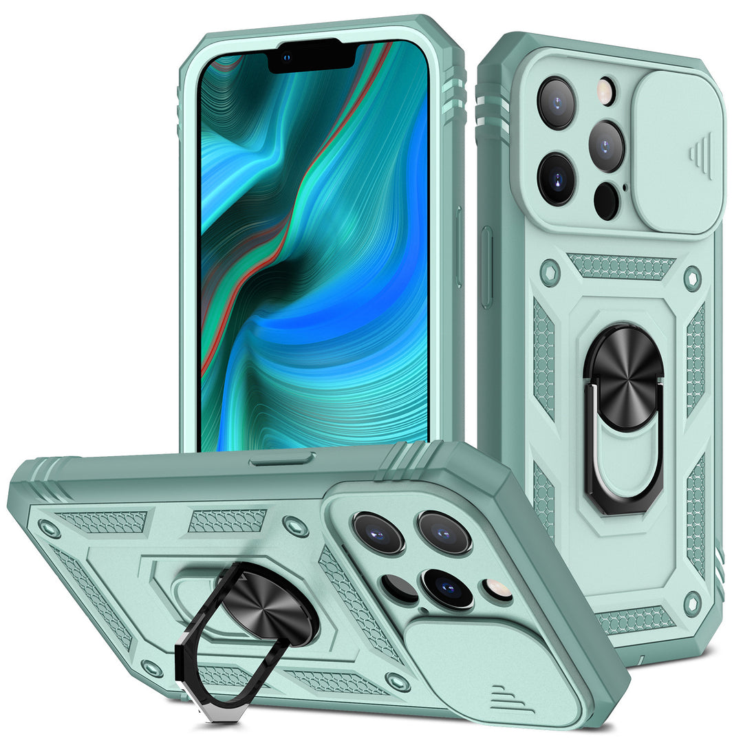 Dual-Tone TPU + PC iPhone Case – Slim Shockproof Cover with Stylish Colors