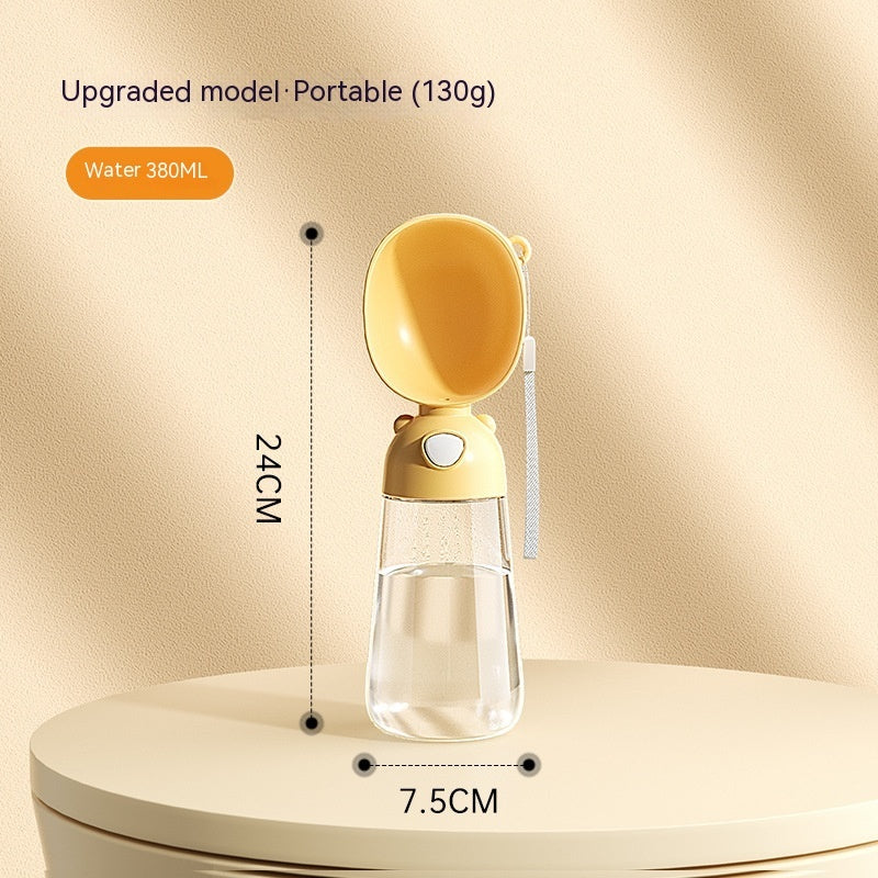 Portable Pet Water Bottle – Leak-Proof Travel Dog Cup for Outdoor Hydration
