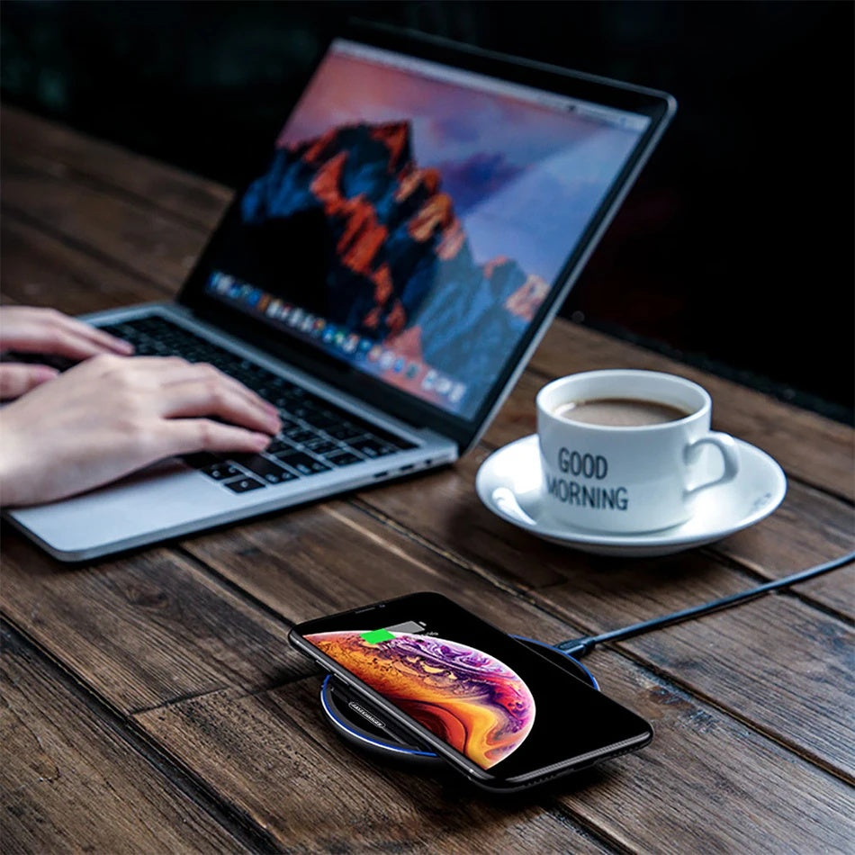 Wireless Charger For I-Phone Fast Wireless Charging Pad For Sam-sung High Speed - JEFF's Favorite Picks