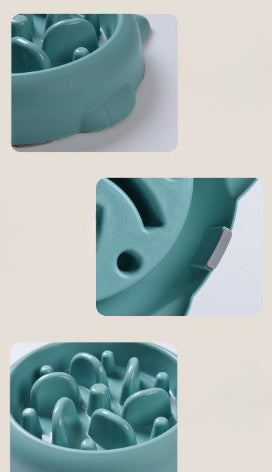 Slow Feeder Dog Bowl – Anti-Choking, Maze Design for Healthy Eating