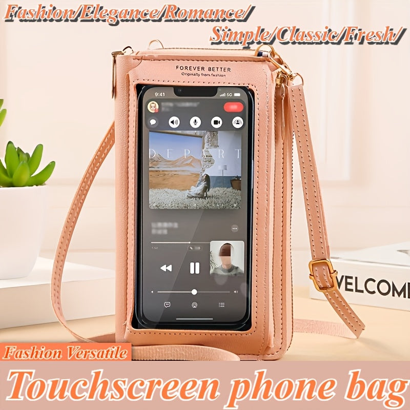 Touchscreen Phone Crossbody Bag – Anti-Theft & Stylish Gift