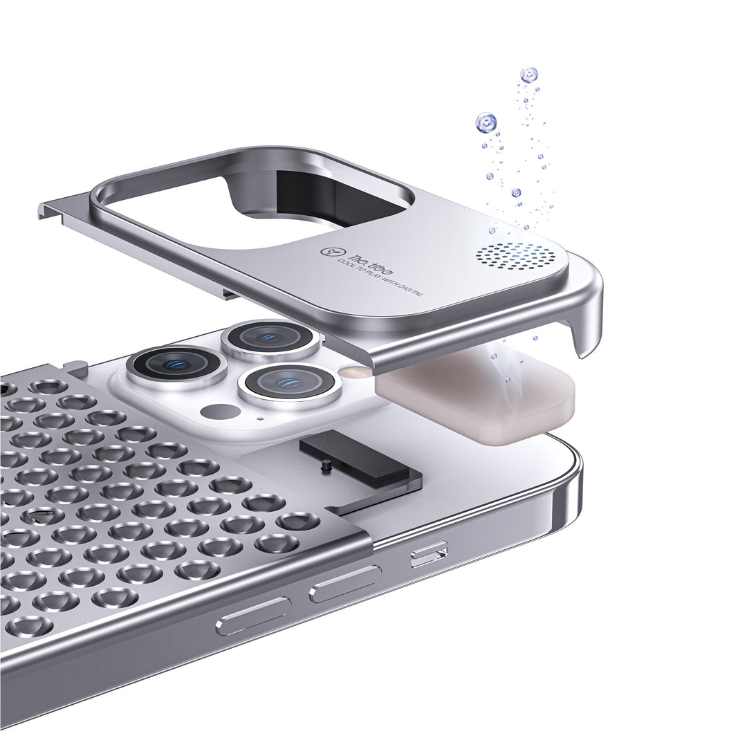 Aromatherapy Aluminum iPhone Case – Ultra-Thin Heat Dissipation Design