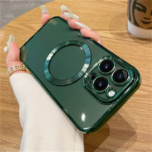 Solid Color TPU iPhone Case – Slim & Shockproof Back Cover – phone-case