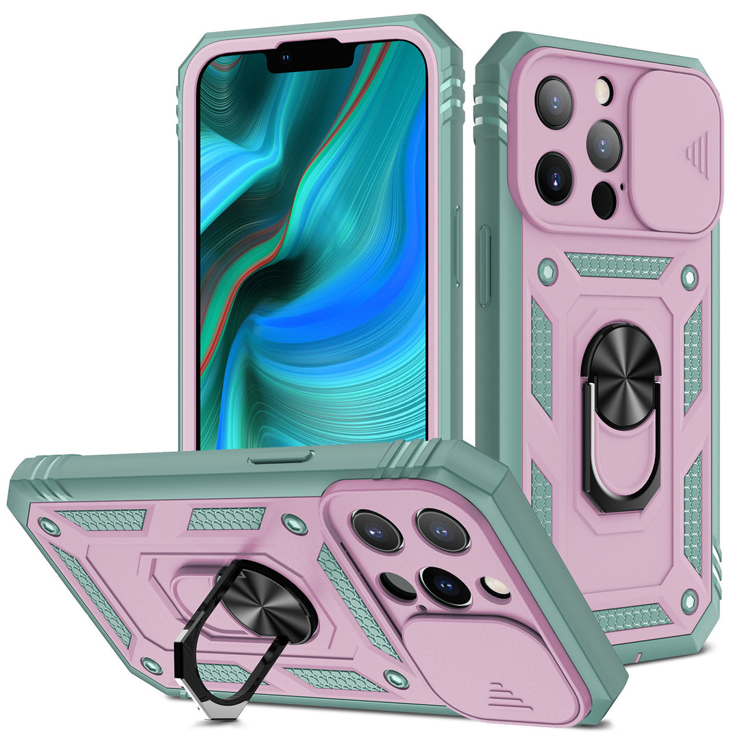 Dual-Tone TPU + PC iPhone Case – Slim Shockproof Cover with Stylish Colors