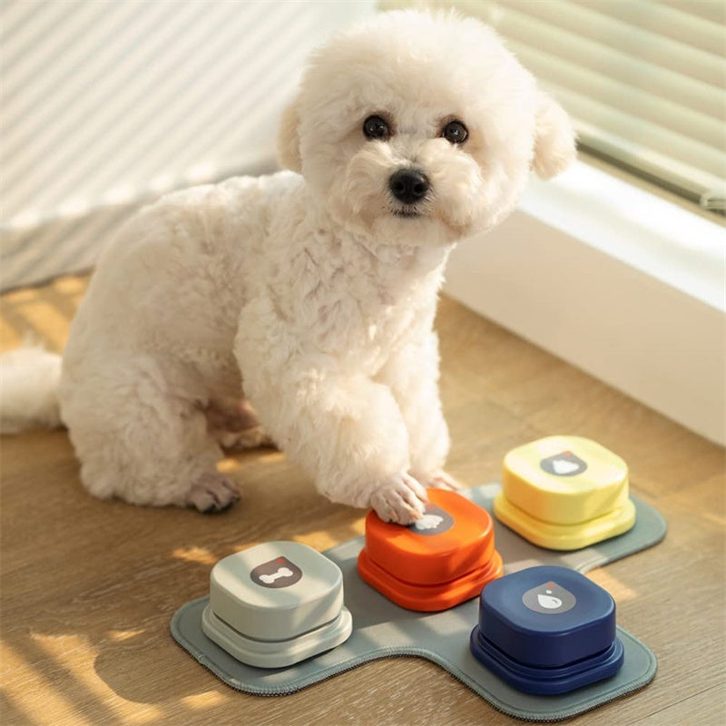 Pet Talking Button – Recordable Communication Device for Dogs & Cats