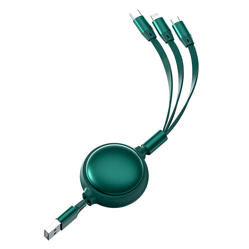 3-in-1 Retractable Charging Cable – Universal USB Cable for iPhone, Android & Type-C – car-accessory
