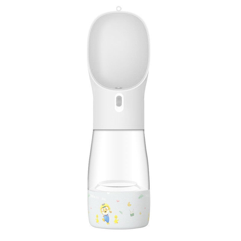 Portable Pet Water Bottle – 458ml Leak-Proof Dog & Cat Travel Cup