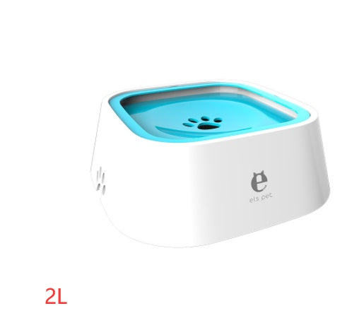 1.5L Floating Pet Water Bowl – No-Spill Slow Feeder for Cats & Dogs – grooming kit