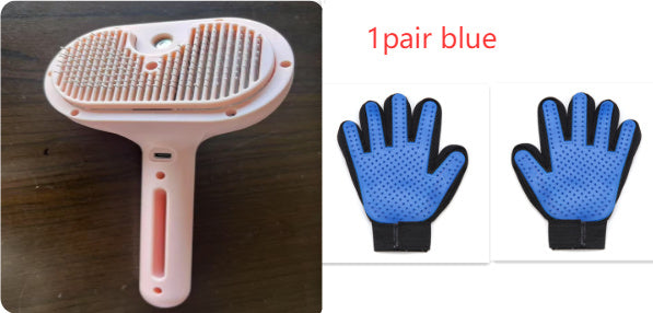 RK56 Self-Cleaning Pet Brush with Mist Spray – Detangle & Hydrate