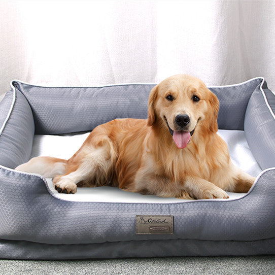 Durable Pet Sleeping Mat – Soft Bed for Small to XL Dogs & Cats – grooming kit