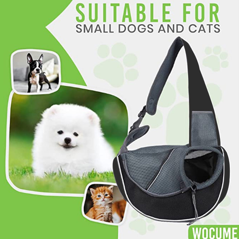 Breathable Pet Carrier Backpack – Travel Bag for Small & Medium Pets