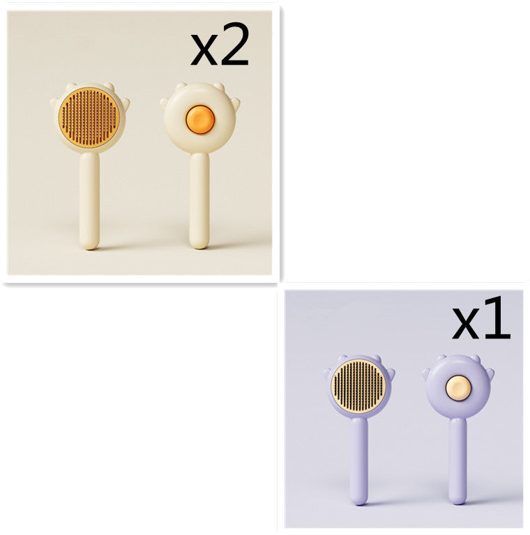 Pet Massage Comb – Hairball & Matting Prevention Brush for Cats & Dogs