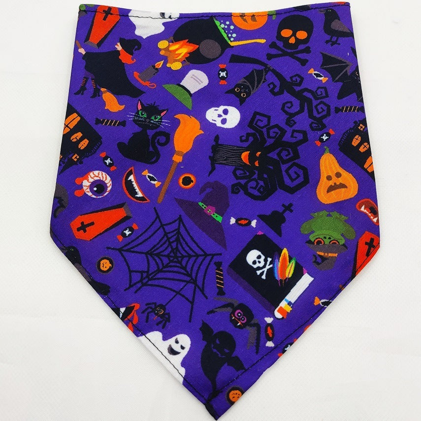 Tie-Dye Pet Bandana – Soft Polyester Dog & Cat Scarf