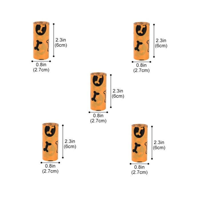 Eco-Friendly Dog Poop Bags – EPI Degradable, Leakproof & Convenient