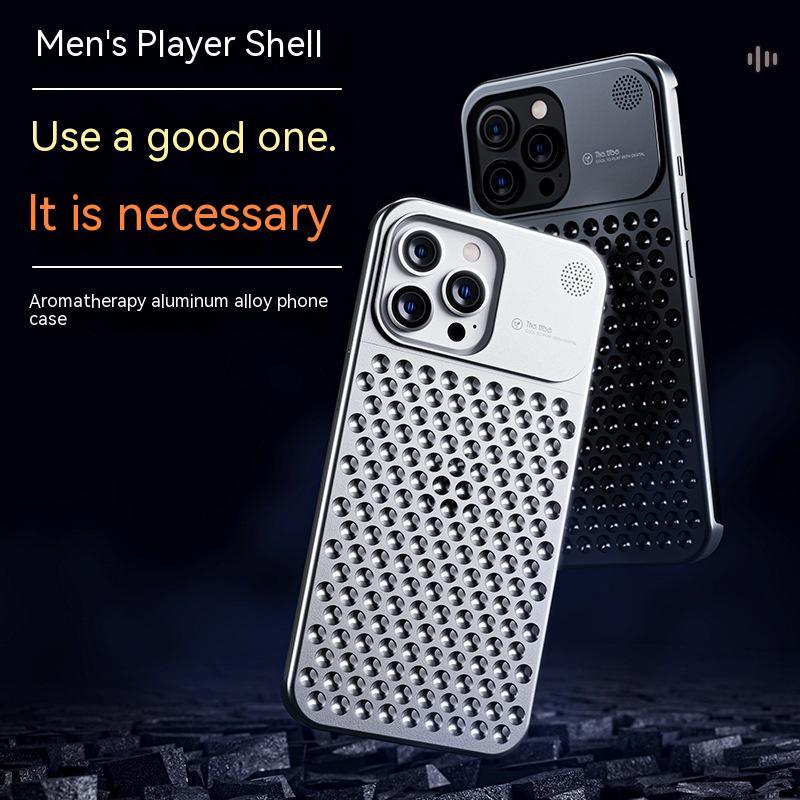 Aromatherapy Aluminum iPhone Case – Ultra-Thin Heat Dissipation Design