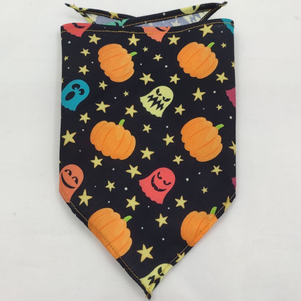 Tie-Dye Pet Bandana – Soft Polyester Dog & Cat Scarf