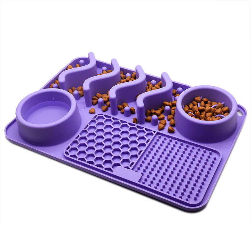Pet Licking Mat – Slow Feeder for Dogs & Cats | Anxiety Relief & Dental Health