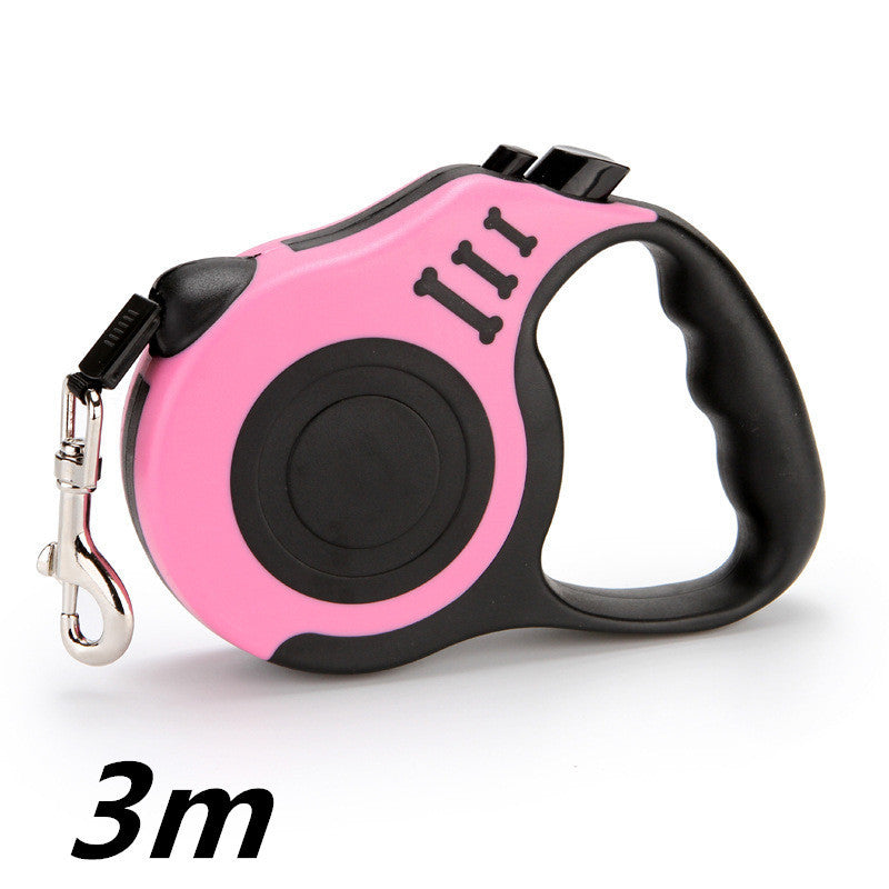Retractable Leash with One-Hand Brake – Safe Walks for Small Dogs & Cats