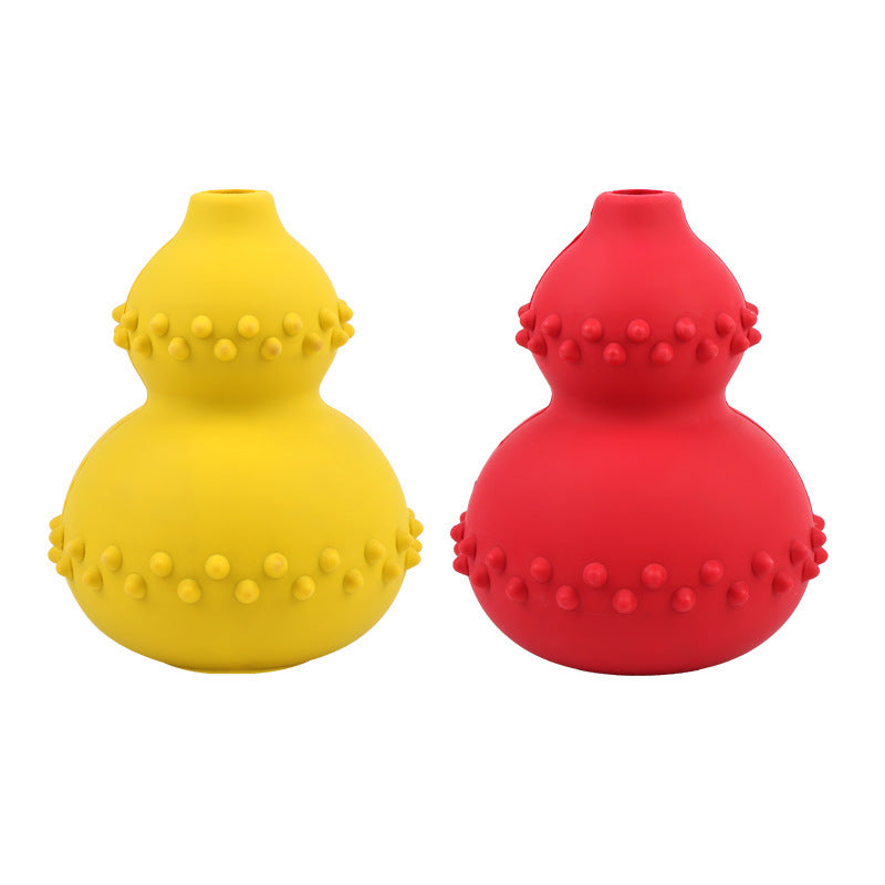 Leaky Gourd Dog Treat Toy – Slow Feeder Puzzle Ball for Small & Medium Dogs