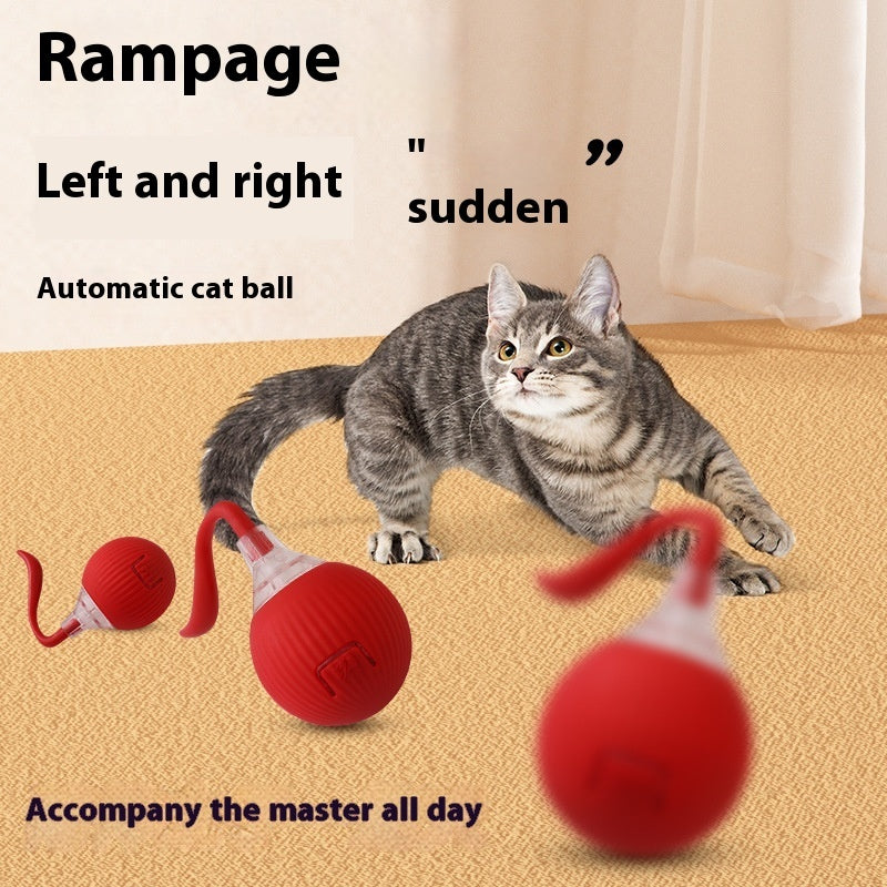 Smart Motion-Activated Cat Toy with Chirping Sound – 3 Modes