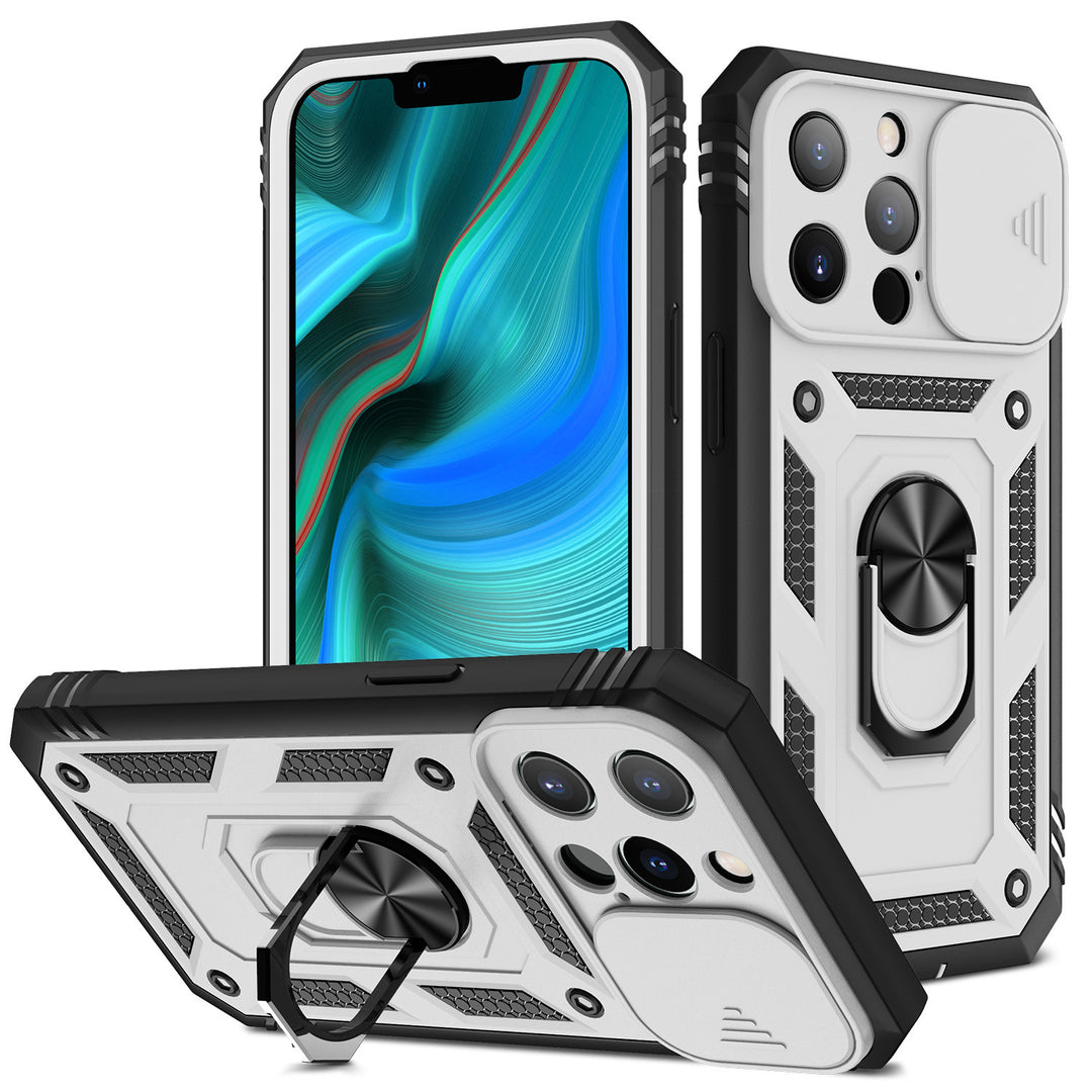 Dual-Tone TPU + PC iPhone Case – Slim Shockproof Cover with Stylish Colors