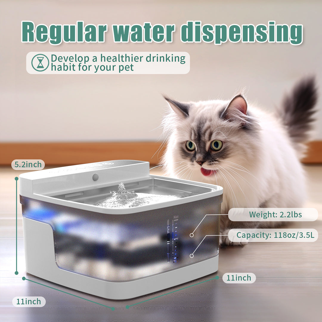 Automatic Gravity Pet Water Dispenser – No Power Needed