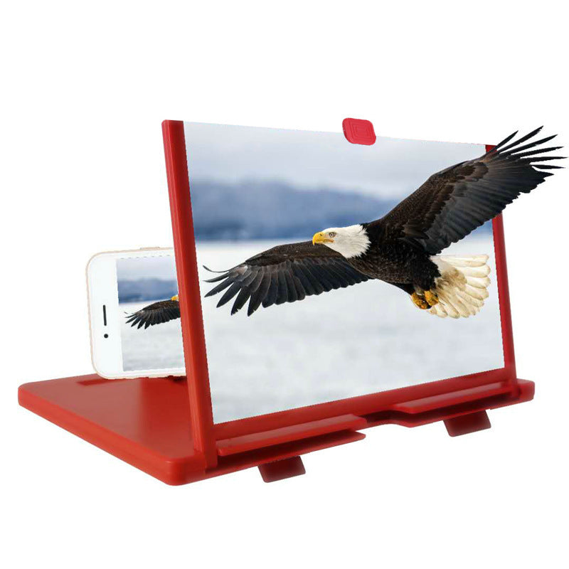 Foldable Mobile Phone Screen Magnifier – 10" / 12" Portable Theater for Smartphones