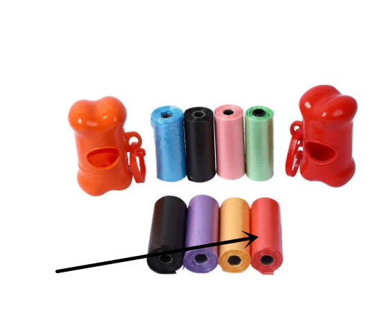 Eco-Friendly Dog Poop Bags with Dispenser – Leakproof & Sustainable Pet Waste Solution