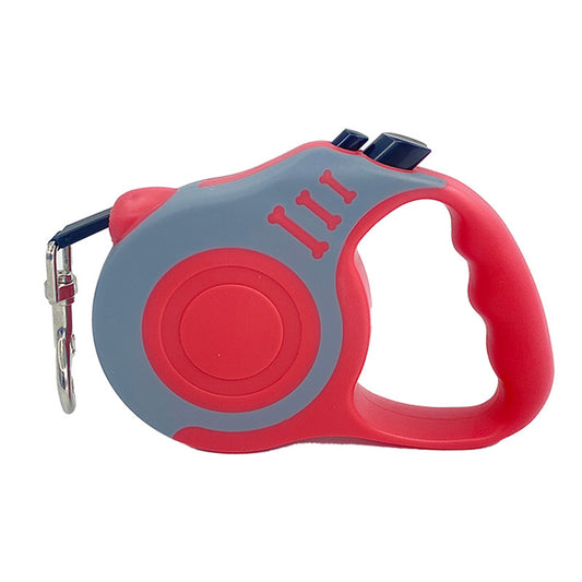 Retractable Leash with One-Hand Brake – Safe Walks for Small Dogs & Cats – grooming kit