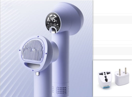 NEX 2-in-1 Smart Pet Hair Dryer with Comb – Quiet Grooming Tool for Dogs & Cats