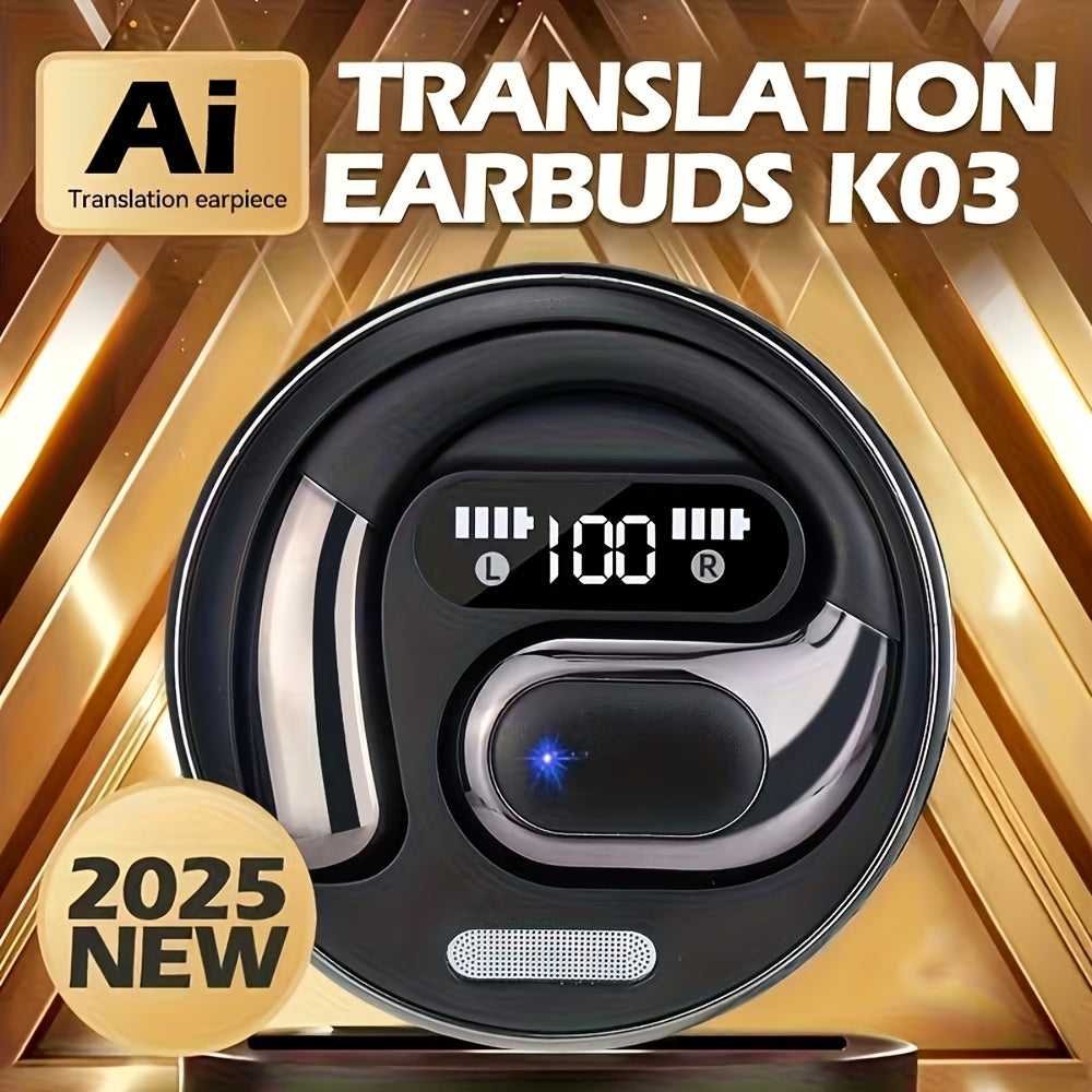 PAVUN Wireless Translation Earbuds | Real-Time Language