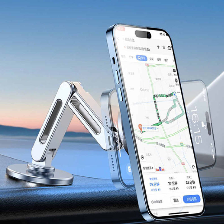 Magnetic Alloy Dashboard Phone Mount – Universal Car Holder with Strong Grip & Sleek Design – car-accessory