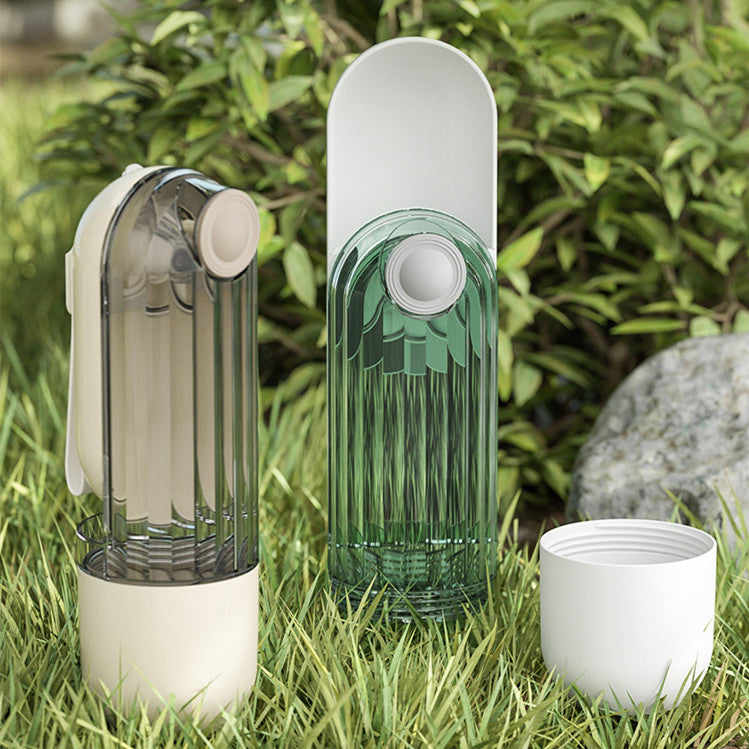 Portable Pet Water Dispenser – One-Handed Travel Bottle for Dogs & Cats