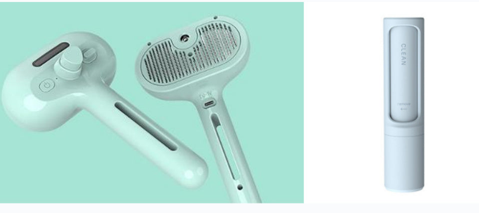 RK56 Self-Cleaning Pet Brush with Mist Spray – Detangle & Hydrate