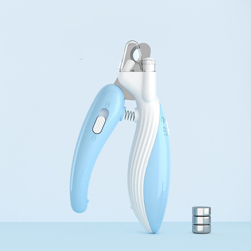 LED Pet Nail Clippers – Safe Nail Trimmer with Quick Sensor for Cats, Dogs & Rabbits