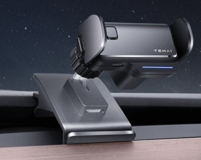 "Aluminum Desktop Phone Holder – Gravity & Electric Stand" – car-accessory