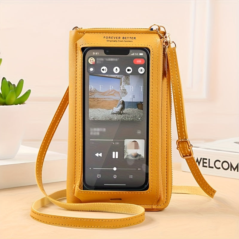 Touchscreen Phone Crossbody Bag – Anti-Theft & Stylish Gift