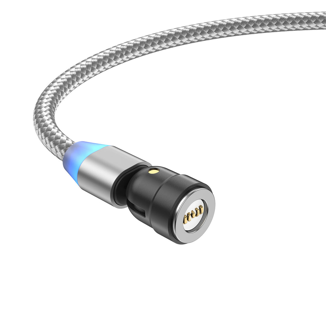 3-in-1 Fast Charging Cable – USB + Lightning + Type-C with 3A Quick Charge Support – car-accessory