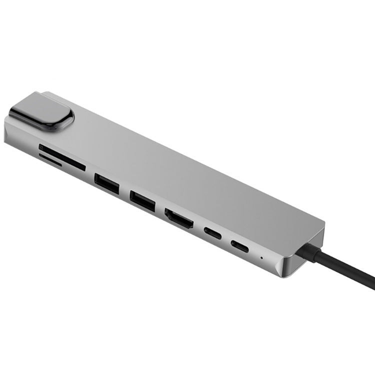 8-Port USB Hub Splitter – Aluminum Alloy, Plug & Play Expansion for Laptop & PC – tech-gadget