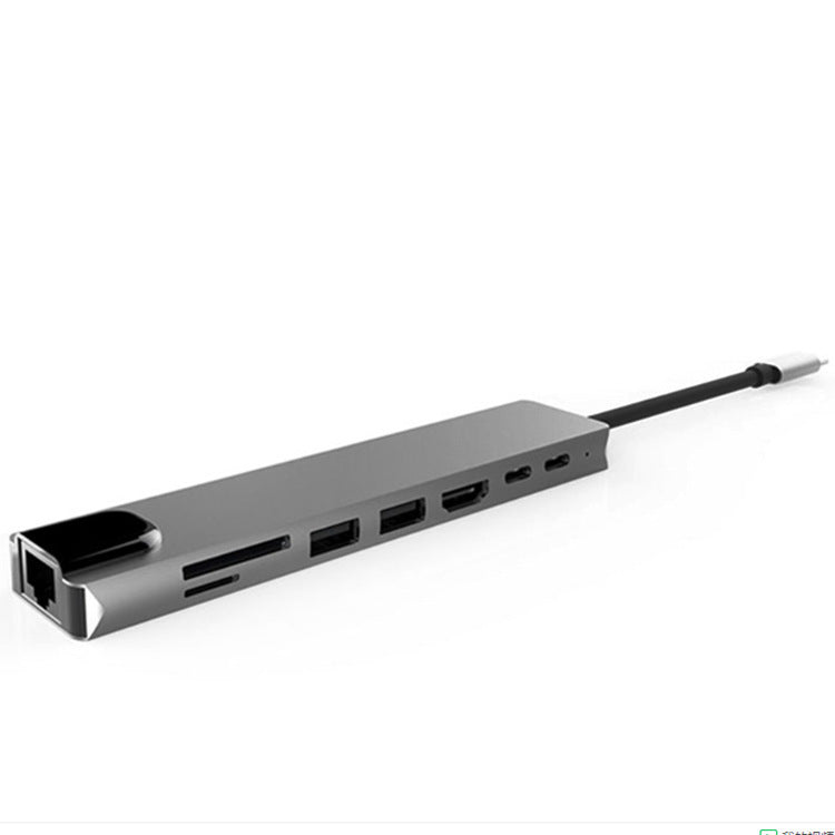 8-Port USB Hub Splitter – Aluminum Alloy, Plug & Play Expansion for Laptop & PC – tech-gadget