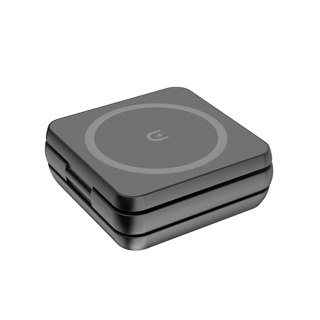 3-in-1 Foldable Magnetic Wireless Charger – Fast Qi Charging for Phone, AirPods & Smartwatch – car-accessory