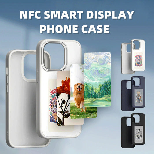 E-Ink NFC Custom Phone Case – Battery-Free Personalized Display – phone-case
