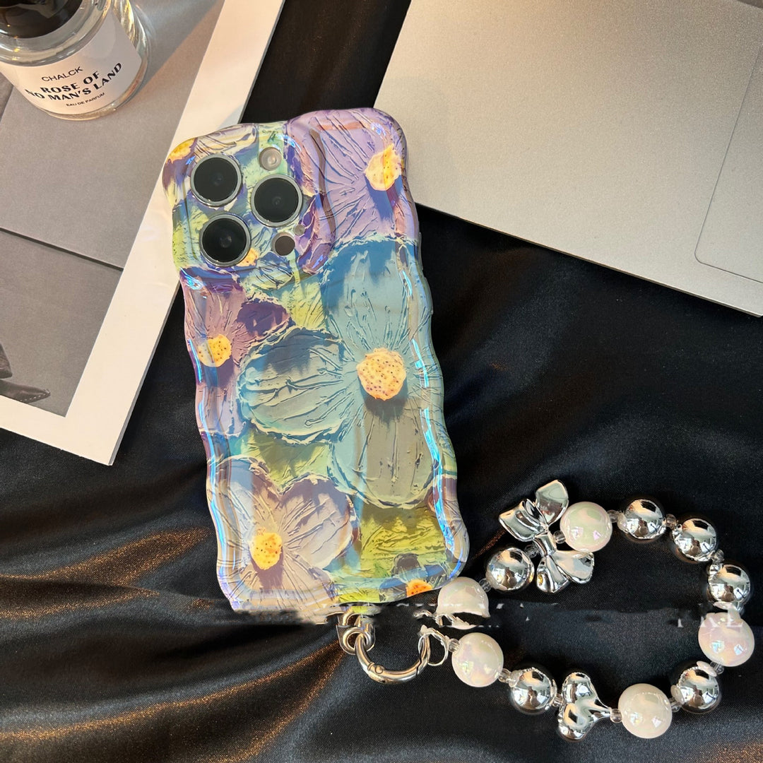 All-Inclusive TPU iPhone Case – Anti-Drop Soft Cover with Optional Hand Ball Charm