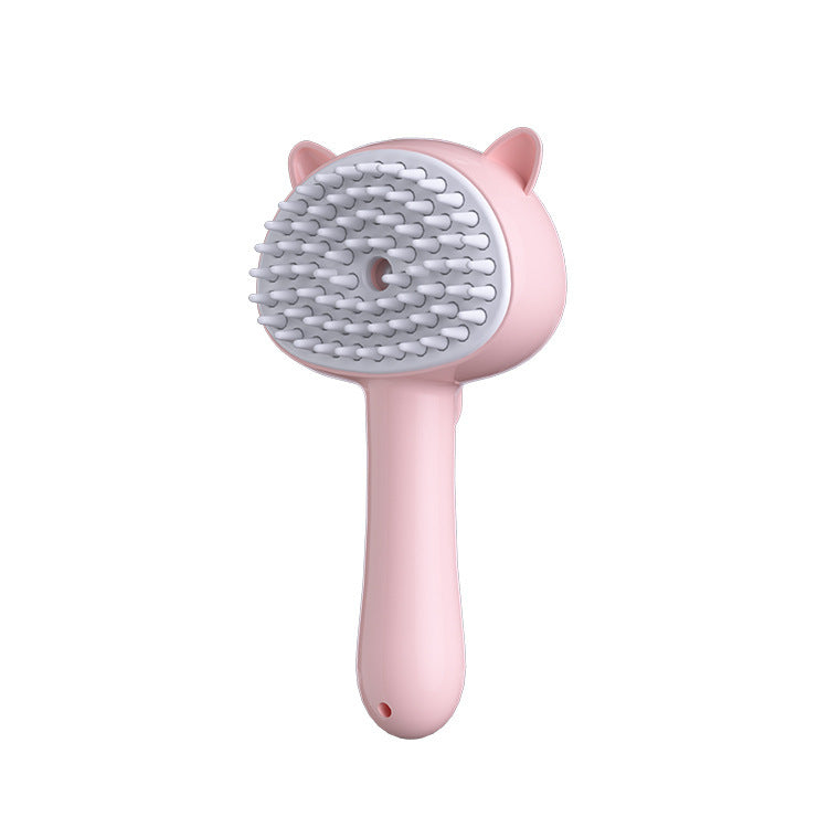 Steam Pet Grooming Brush – Rechargeable, Soothing Brush for Cats & Small Dogs