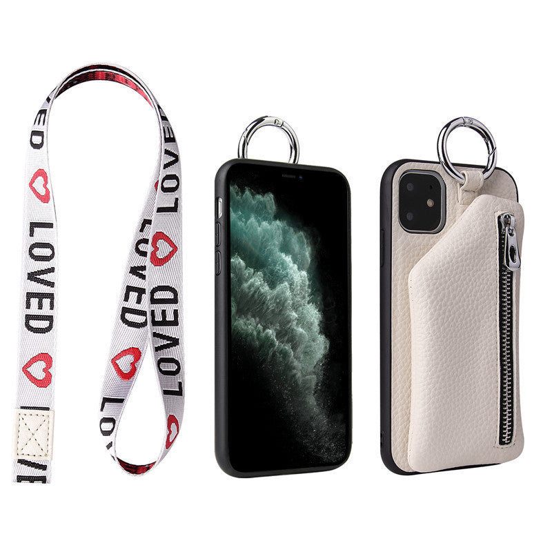 Crossbody Phone Case Wallet | PU Leather Strap & Coin Purse